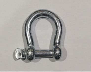 EUROPEAN BOW SHACKLE WITH SCREW PIN
