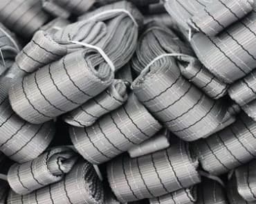 Webbing sling 2 ply
