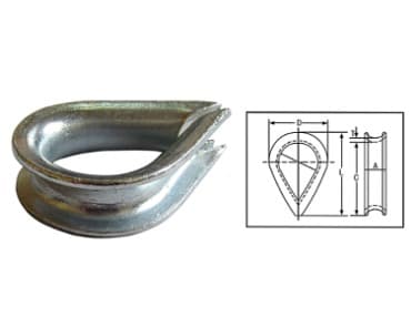 Commercial Type Thimble